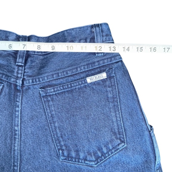 Vintage Bill Blass 1980s 100% Denim Blue Jeans - Picture 4 of 6